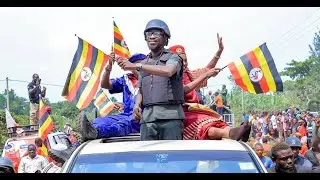 Bobi Wine Alagidde Bana Uganda Okwongera Okuwuuba Flag Balumye Museveni !!!