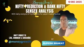 [ 10th DEC 2025 ] Nifty Sensex BN Prediction & Analysis for Tomorrow#niftypredictionfortomorrow