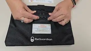 Setting a Personal Code on your Locking Bag