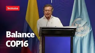 Petro entrega un balance de la COP16 que se realizó en Cali
