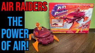 ThunderClaw Air Raiders Action Vehicle by Hasbro 1987 Vintage Toy Spotlight