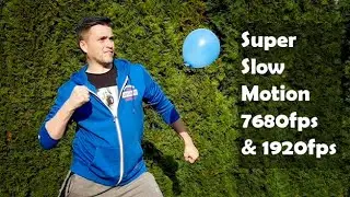 Huawei Mate 30 Pro Super Slow Motion 7680fps