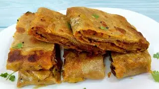 Wheat flour Healthy Breakfast | Breakfast recipe | Less Oil Breakfast recipe | Wheat flour Breakfast