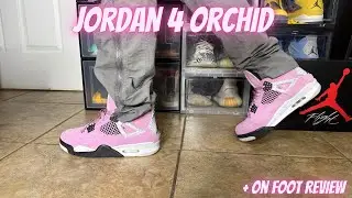 Jordan 4 Orchid Review + On Foot & Sizing Tips