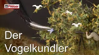 Preiser Figuren Modellbautipp &ndash; Der Vogelkundler