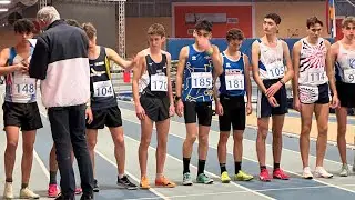 Indoor 1500 metri Meeting Regionale Palaindoor Padova - serie 4 - 13 gennaio 2024