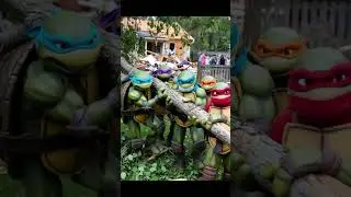 Ninja Turtles in the Village   #turtles  #мультик #мультфильм #christmas