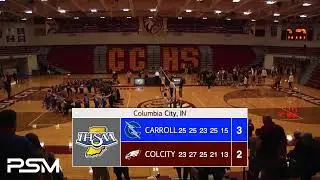 Carroll at Columbia City | 2024-25 Boys Volleyball | SummitCitySports