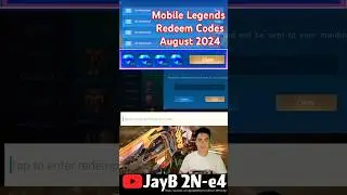 Mobile Legends Redeem Codes August 20, 2024 100% Legit and Success #mlbbdiamondscode #redeemcodeml