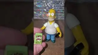 2000 World Of Springfield interactive Homer figure