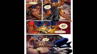 Sly Cooper Comic Book