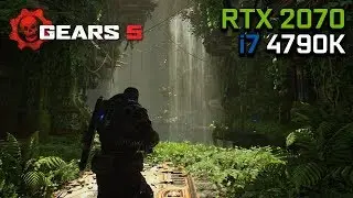 Gears 5 - RTX 2070 OC & i7 4790K | Max Settings 1440p