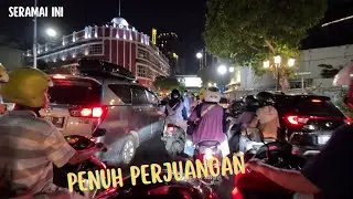 JALAN TUNJUNGAN SURABAYA MALAM HARI AUTO PADAT!! WISATA KEKINIAN TUNJUNGAN ROMANSA