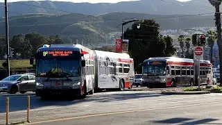 San Francisco MTA / MUNI 2015 & 2017 New Flyer XDE60 