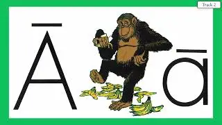 AGING APE 1   VOCAL  WITH LYRICS ABC'S WITH ACE AND CHRISTI
