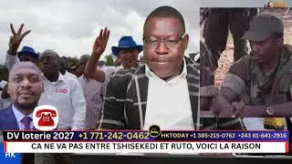 HKTODAY 21/10: CA CHAUFFE ET CA BRULE ENTRE KABILA ET KATUMBI. NINI EKABOLI BANGO LISUSU? SUIVEZ