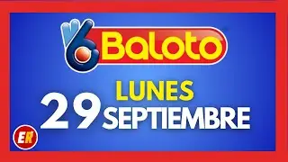 Resultado BALOTO REVANCHA del LUNES 29 de septiembre 2025
