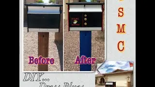 Personalized USMC Mailbox Tutorial