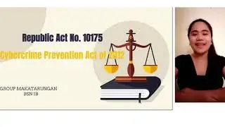 Cybercrime Prevention Act of 2012- Team Makatarungan
