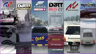Driving on Snow In 6 Different Racing Games to Celebrate Christmas