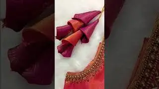 simple aari work design 💖# so easy for beginners#aari work # NV fashion aari #