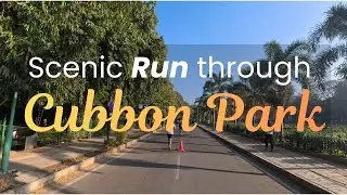 Running 15k in & around Cubbon Park on a Winter Morning