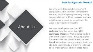 Best Seo Agency In Mumbai | Site Invention