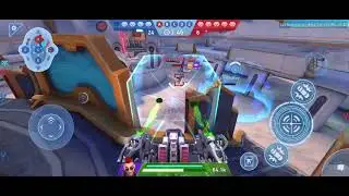 Testing the new unlocked pod gun 8 #bitangaming#mech arena#control point clash