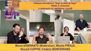 Mischa PIRAUD,  Niccol&ograve; CUPPINI, Fr&eacute;deric MONFERRAND(16/05/25), La m&eacute;tropole du capitalisme cognitif