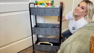 YASONIC Storage Cart 3 Tier Rolling Cart Amazon Review