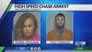 'Armed and dangerous man' arrested following a high-speed chase after being at large in Kentucky sin