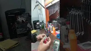 comprobar amperaje de componentes el&eacute;ctricos moto