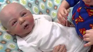 Jealous Molly- Detail of Reborn Baby Vampire