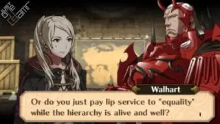Fire Emblem Awakening - Female Avatar (My Unit) & Walhart Support Conversations