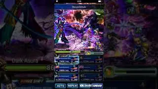 FFBE- Starlight Elena (finisher) vs. Dark Asura. Max damage without Tifa!!