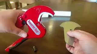 Quick Blade Change in *NEW PVC PipeLOK&trade;