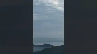 Morning Fog Covering Mountains | Relaxing Aerial #Shorts