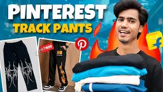 I Ordered Pinterest Inspired Track Pants and that too under budget 🔥