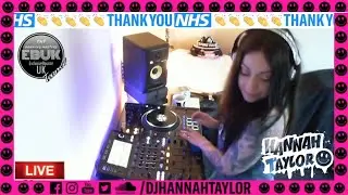 DJ Hannah Taylor | 1 HOUR UK BOUNCE SET! | EBUK NHS Charity Event | Female DJ 🎧💓🎶👻