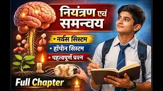 नियंत्रण एवं समन्वय (Control & Coordination) – पूरा चैप्टर | Class 10 Science@GYANVISTA_AI