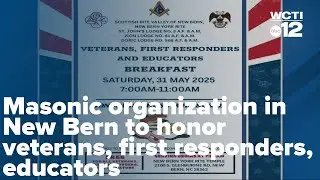 Masonic organization in New Bern to honor veterans, first responders, educators