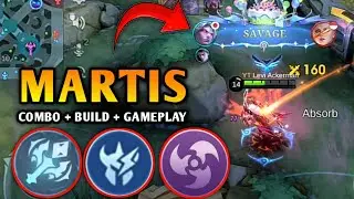 TOP GLOBAL MARTIS SAVAGE!! BUILD MARTIS TERSAKIT | MLBB