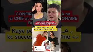 confirmed magjowa na si Chie Filomeno at ang rich businessman na si Matthew Lhuillier #viral #short