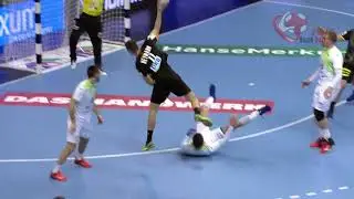 Sebastian Heymann L B  Goals Tokyo Handball Qualification 2020