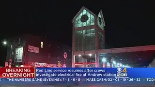 Red Line Service Restored After Electrical Fire At Andrew Station