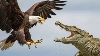 Old Eagle Saves Stranded Baby Shark | Amazing Animal Rescue Story | Friendship Beyond Boundaries