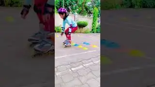 Can you do this - Mahi skating practice