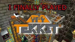 I FINALLY Played Tekkit... (Minecraft's OLDEST Modpack) (kind of)