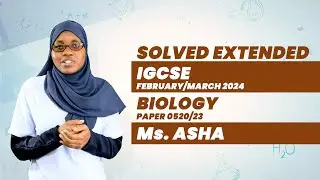 SOLVED EXTENDED IGCSE FEBRUARY/MARCH 2025 BIOLOGY PAPER 4 THEORY 0610/42