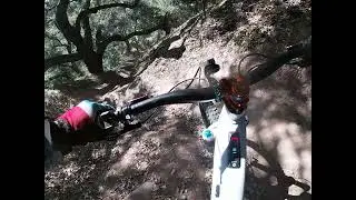 off camber u turns  briones ca mountain biking